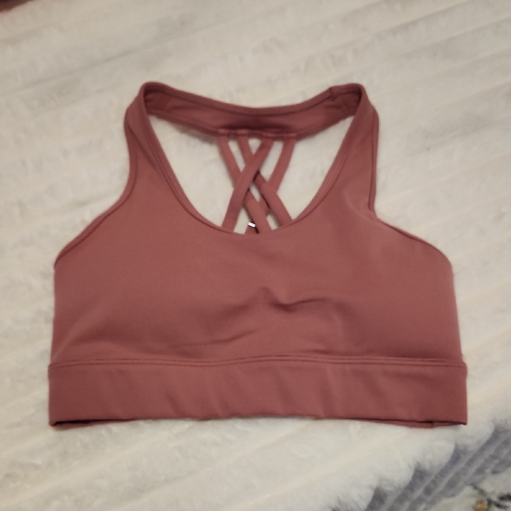 Final💲Drop Bombshell Sportswear Mauve Bra S